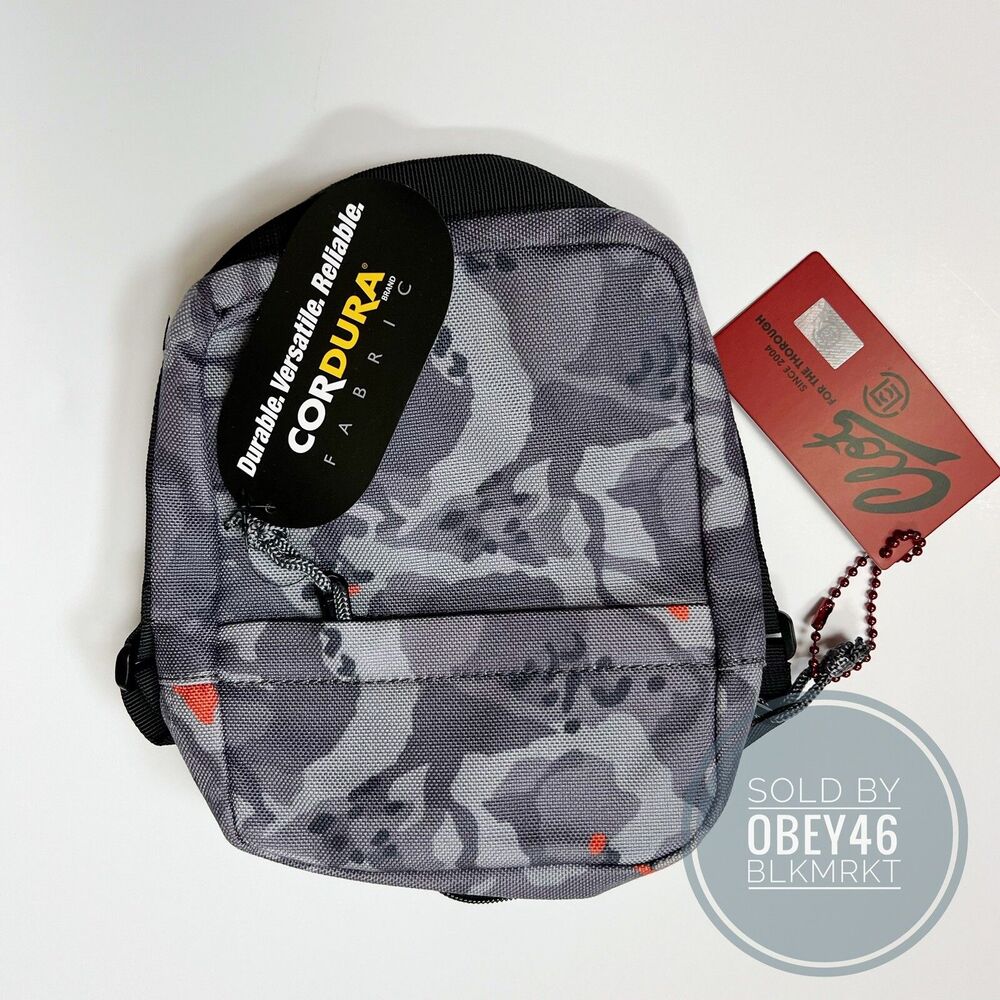 CLOT APPAREL CAMO CORDURA SHOULDER BAG